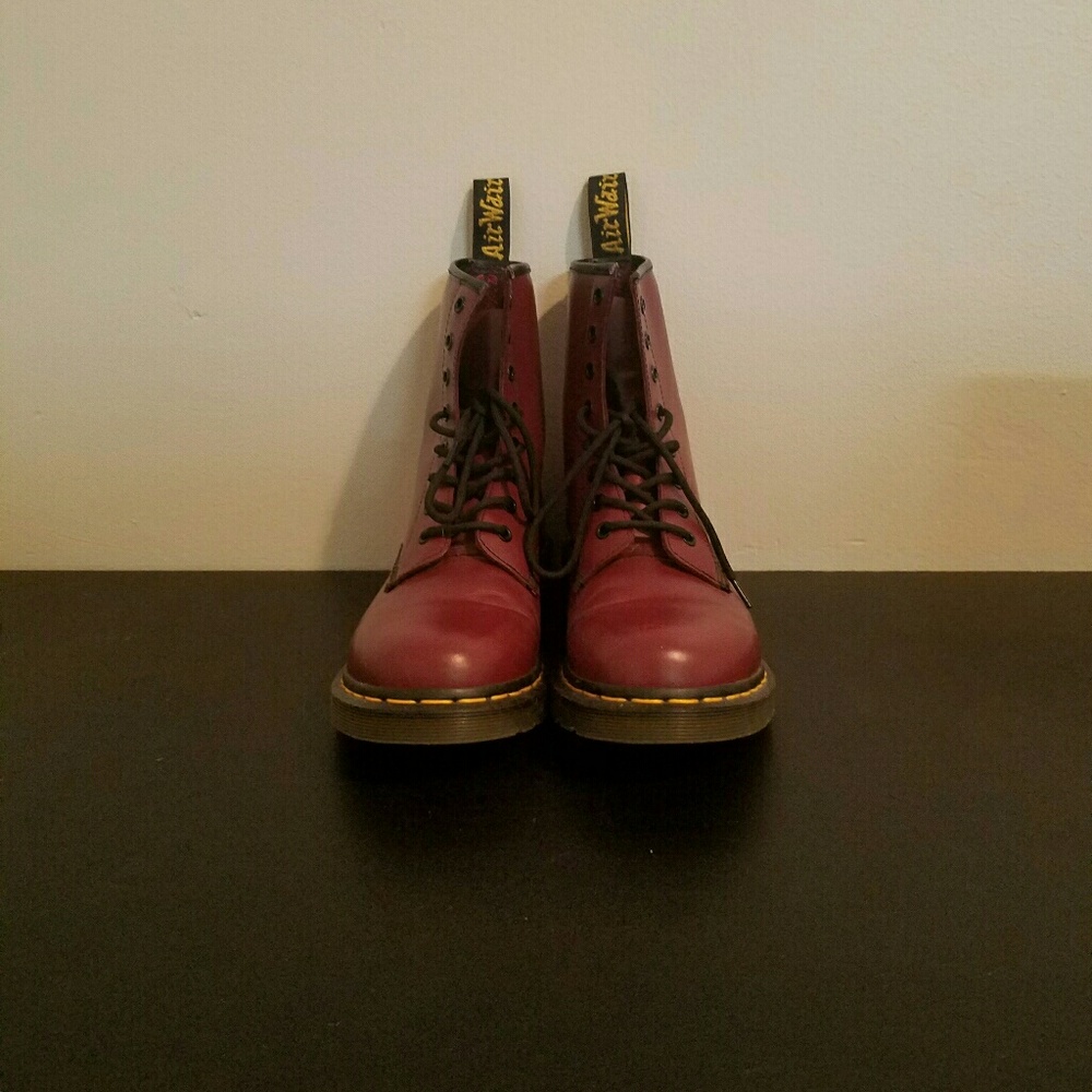 Burgundy Dr. Marten's